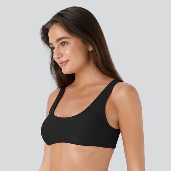 Halara Solid U Neck Bikini Top XL - Picture 3 of 4